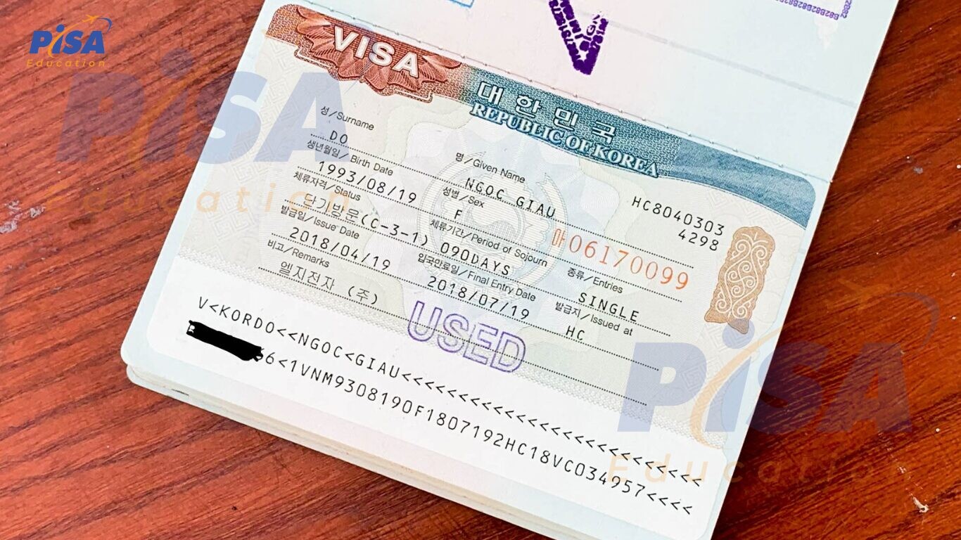 visa han quoc PiSA 1